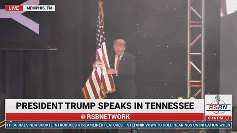 President Trump Speaks at the American Freedom Tour in Memphis, TN 6/18/22