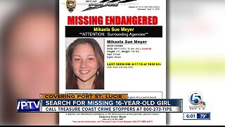 16-year old girl missing from Port St. Lucie