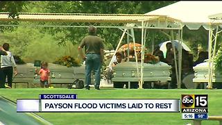 Family, friends hold funeral for Payson flash flood victims
