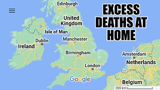 Increased Excess Deaths at Home (England, Wales 2022)