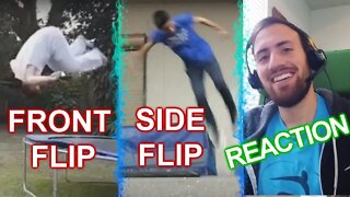 Fan Trick Review 2: Back Full, Front Flip, Side Flip