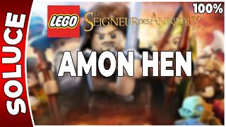 LEGO : Le Seigneur des Anneaux - AMON HEN - 100 % Minikits, trésors, plans [FR PS3]