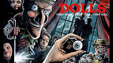 DOLLS 1987 Wacky Toymaker Creates Dangerous Dolls from Evil Spirits FULL MOVIE in HD & W/S