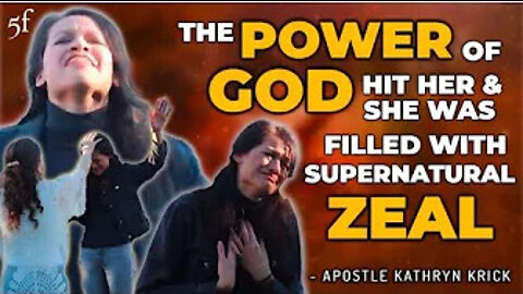 The Power of God Hit Her & She was Filled with Supernatural Zeal