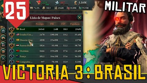 Sabotando o RANKING DAS NAÇÕES - Victoria 3 Brasil #25 [Gameplay PT-BR]