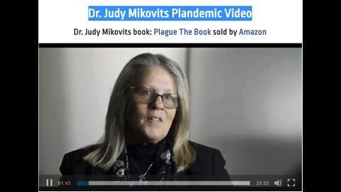 Dr. Judy Mikovits' Documentary ''PLANNED PANDEMIC''
