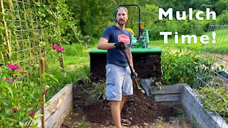 Compact Tractor Handy Tool for the Homestead Garden | VLOG