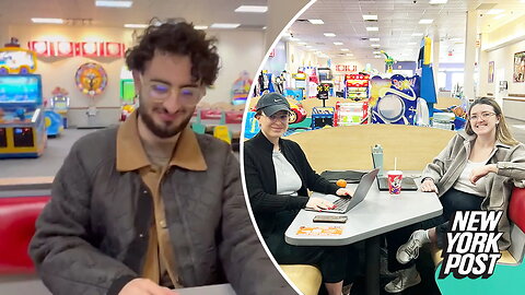 We spent $45 to work remotely at Chuck E Cheese -- don't rat out the fun