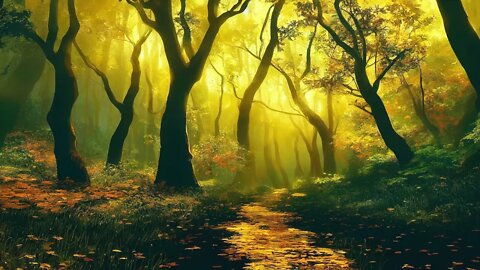 Soothing Magical Forest Music for Writing - Glow Whisper Woods 🌳 ★772 | Enchanted, Celtic