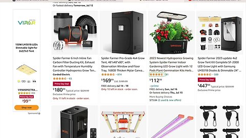 PRIME DAY SPIDER FARMER SALE OF THE YEAR 2023 LED GROW LIGHTS