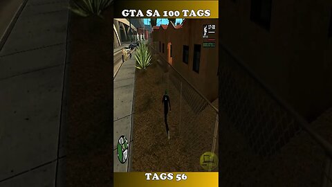 GTA SAN ANDREAS 100 TAGS TAG 56 #shorts #semedissaum #gta