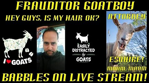 Frauditor GoatBoy Babbles About "Certification" & "Oafs" of Office: HAHAHA!