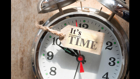 A message from the Holy Spirit - It is time