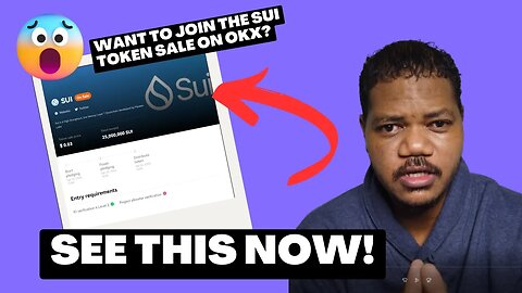 How To Participate In The Sui Allowist And Public Token Sale On OKX Exchange?
