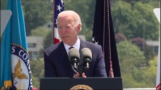 Biden Calls Coast Guard Graduates Dull When They Don’t Clap During His Speech
