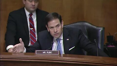 Rubio Speaks At Senate Foreign Relations Committee Hearing On Venezuela