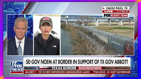 GOV. KRISTI NOEM: THE US SOUTHERN BORDER IS A "WAR ZONE"