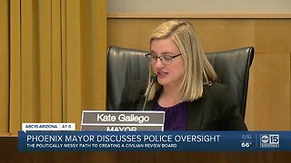 Phoenix mayor discusses police oversight