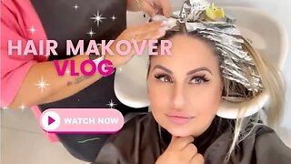 Hair makeover vlog | Join me on my pamper day at the salon