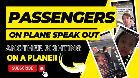 Passengers Of Frantic Woman On A Plane Speak Out And Another Crazy Man Sees Something On A Plane