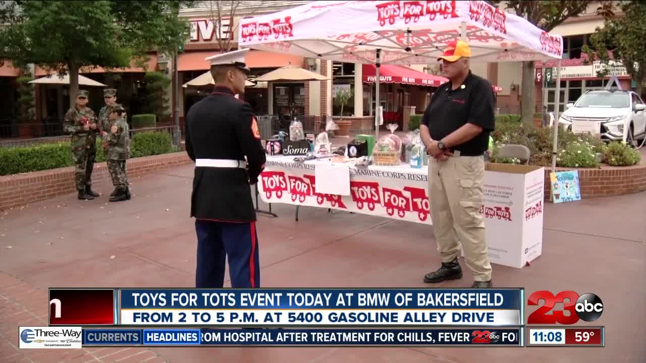 Toys for Tots Event Today at BMW of Bakersfield