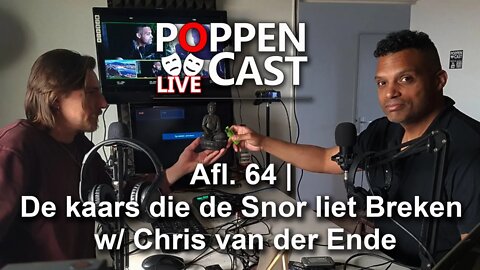De Kaars die de Snor Liet Breken w/ Chris van der Ende | PoppenCast #64 (live)