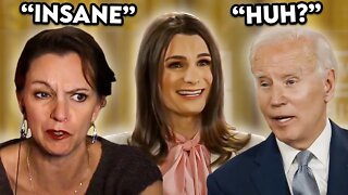 Mom REACTS To Trans Woman INTERVIEWING Joe Biden