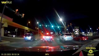 This is why you need a dash cam when you're driving. Accidents happen.