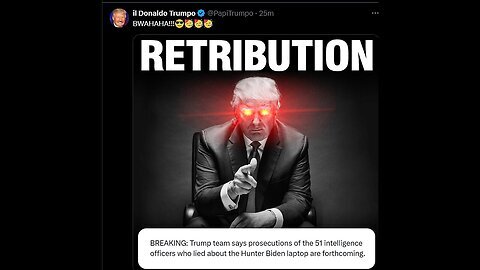 Breaking News - Trump 'Retribution'