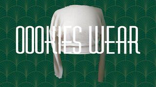 Oookies Wear Mini Sewing Series Let's Sew Waffle Fabric Sweatshirt Pt.1