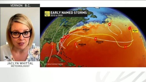 Subtropical storm Ana a lackluster start to 2021 Atlantic hurricane season