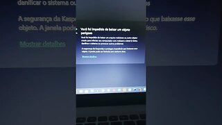 Você foi impedido de baixar um objeto perigoso... respeite seu antivírus... é seu aliado tá ok ?