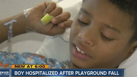 Douglas County boy recovers from playground fall, a relatively common injury among children