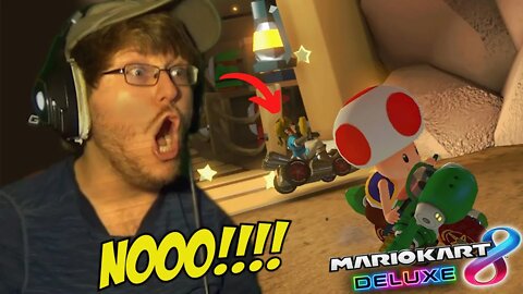 WHEN THE CPUs BULLY YOU ON THE NEW COURSES || Mario Kart 8 Deluxe (Booster Pass #1)