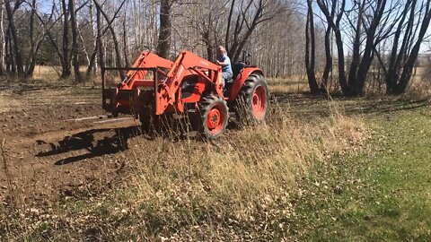 Further growout field prep