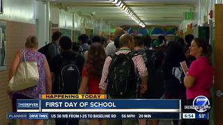 Denver Public Schools welcomes students back to class
