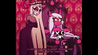 Verosika Takes Lilith's Throne By @BlueStripedRenulian (Hazbin Hotel X Helluva Boss Comic Dub)