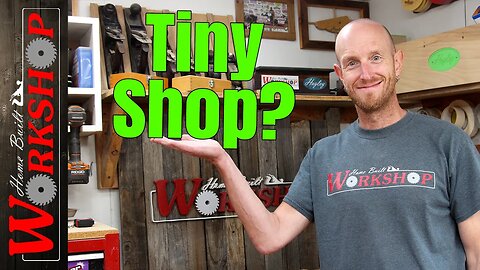 6 Tips for Working in a Tiny Workshop