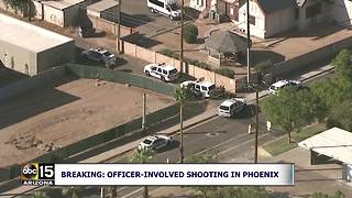 Suspect dead in Phoenix officer-invovled shooting