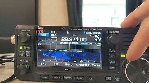 10 Watts During The DX Contest, 10 Meters/28MHz, WITH A BONUS AT THE END!, Icom IC-705 QRP