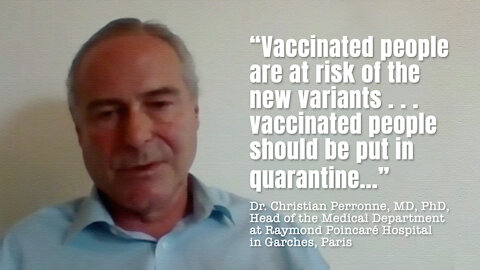 "Vaccinated People Are At Risk; Should Be Put In Quarantine...”
