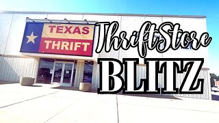 Thrift Store Blitz | 5 Thrift Stores + Our Haul