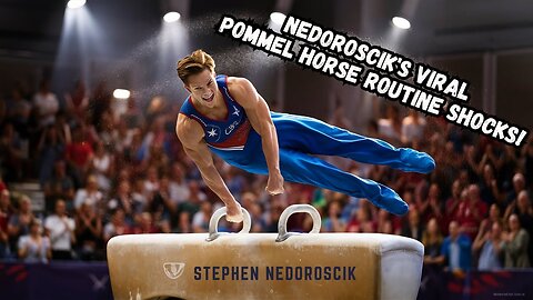 Stephen Nedoroscik's SHOCKING pommel horse routine!