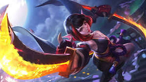 "Karina: The Shadow Blade - Unleashing Darkness with Deadly Precision"