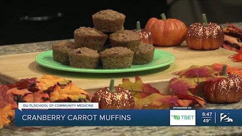 Shape Your Future Healthy Kitchen: Cranberry Carrot Muffins