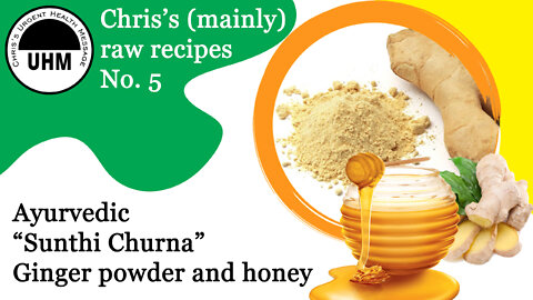 "Sunthi Churna" for pain relief. Fights inflammation