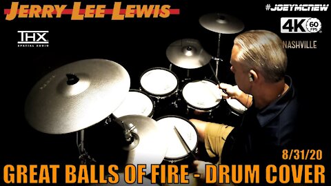 Jerry Lee Lewis - Great Balls Of Fire - Drum Cover (THX) 🔥🔥🔥
