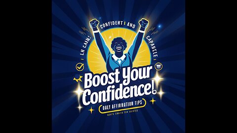 Boost Your Confidence: Daily Affirmation to Achieve Your Goals! 💪✨