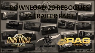 20 Reboques Free: TZ Trailers Pack