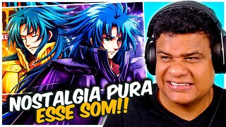 REAGINDO a SAGA e KANON | MEUS PECADOS (Saint Seiya) | LexClash| React Anime Pro